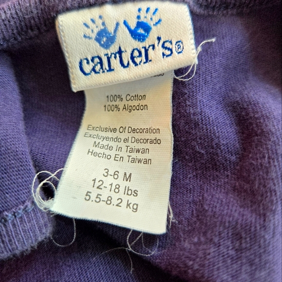Vintage Y2K 2000 Carter's silly bunny tank top sleeveless onesie - Picture 2 of 5